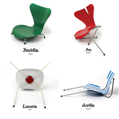 'saligia chairs' by thomas von staffeldt