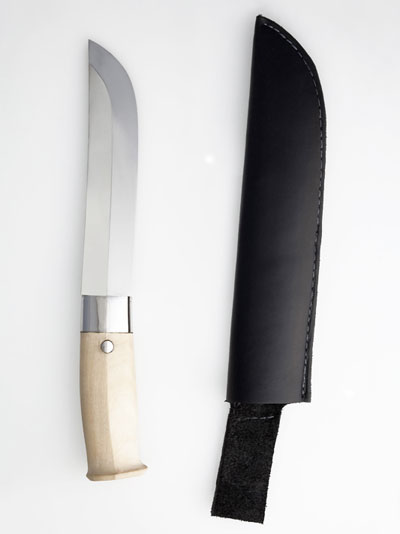 sámi knife exhibition at saint étienne biennale 2010