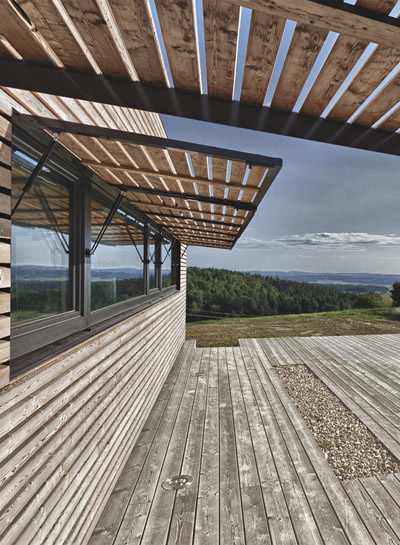 judith benzer architektur: summer house in southern burgenland