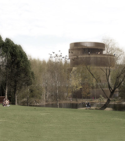 studio BÄNG: serlachius museum gösta extension