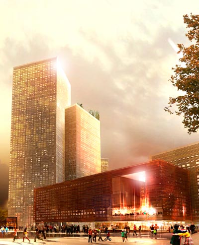 schmidt hammer lassen architects: cultural center, malmo