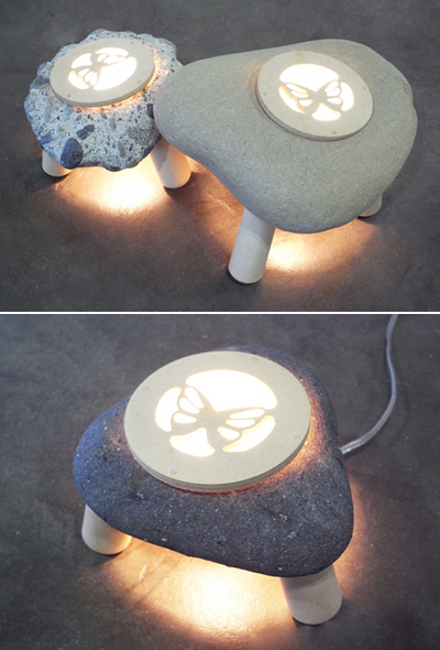 shibaya: stone lamp