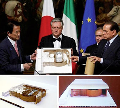 shigeru ban's auditorium for l'aquila will not be built