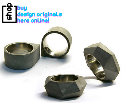 concrete rings & cassette wallets back in stock