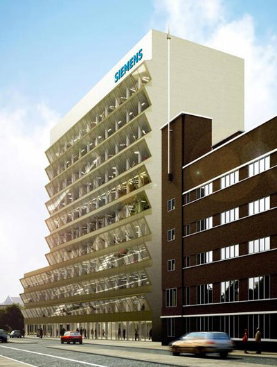 NL architects: siemens building, hart van zuid