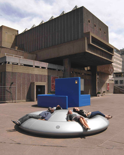 peter newman: 'skystation' at the hayward gallery, london