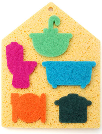 'sponge house' by 5.5 designers for scotch brite™