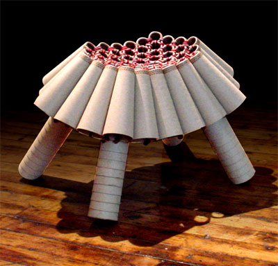 'spool stool' by brian chui