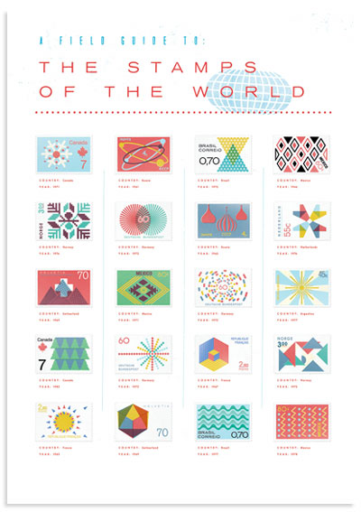 stamps of the world by gavin potenza