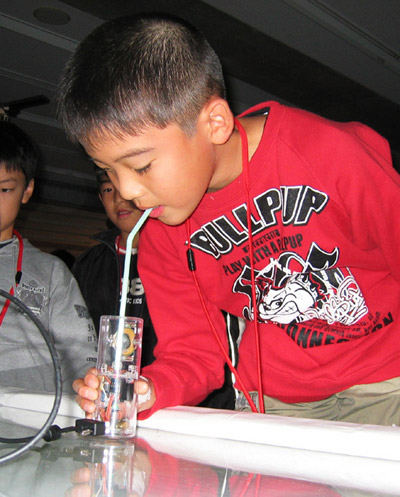 inami laboratory: straw like user interface