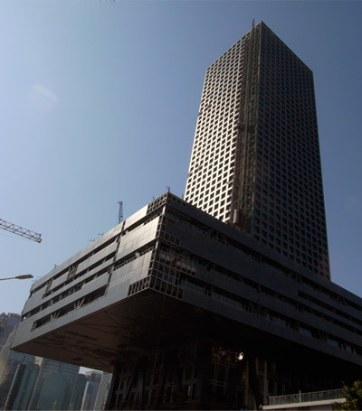 OMA: the shenzhen stock exchange nearing completion