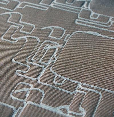 damask tablecloth by paul van berkel