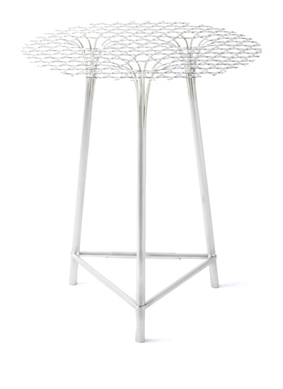 nendo: bamboo steel table for han gallery