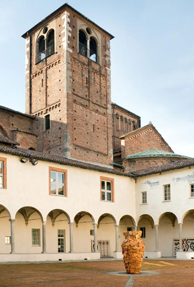 tarshito: 'the sacred cultures of art' exhibition at chiostro di s. simpliciano, milan