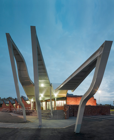 phooey architects: templestowe reserve sporting pavilion