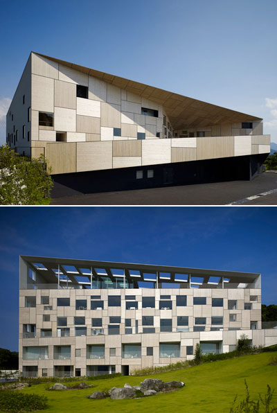 kengo kuma: garden terrace, nagasaki hotel