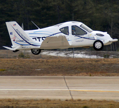 terrafugia flying car