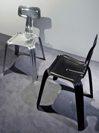 imm cologne 2011: pressed chair by harry thaler
