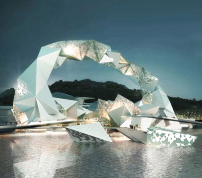 thematic pavillion for expo 2012 yeosu, korea