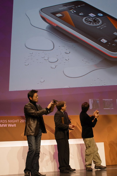 sony at the iF design awards night 2012