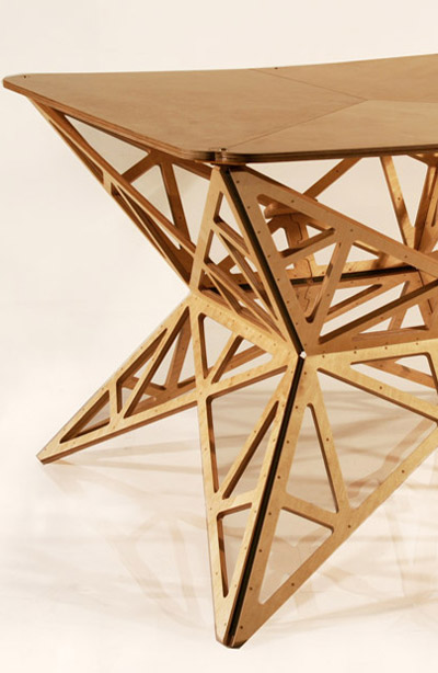 budapest design week: foldable pop up table by jaanus orgusaar