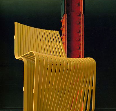 konstantin grcic: 43 chair with bamboo slats