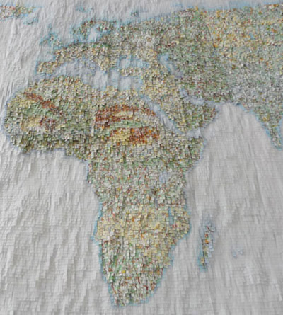 paper strip pictures by nathalie boutté