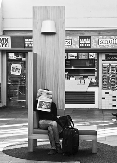 new public space furniture for amsterdam's amstel station designed by frank tjepkema