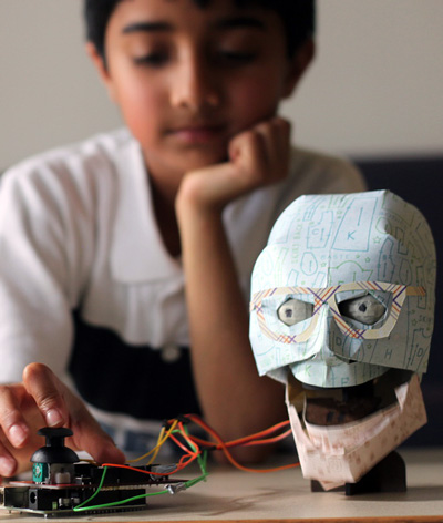 TJ* animatronic puppet