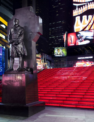 times square gets a new addition