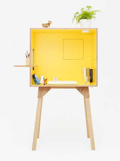 torafu architects: koloro desk and stool