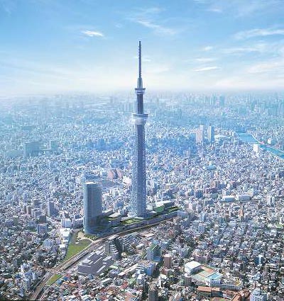 the world's tallest tower: tokyo sky tree