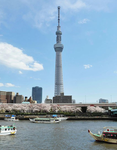 tokyo skytree: world's tallest free standing communications tower