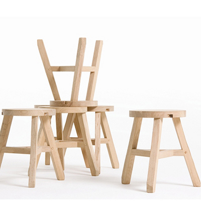 tom dixon: offcut and slab bar stools