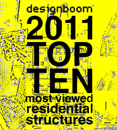 designboom's top ten most viewed residential structures of 2011