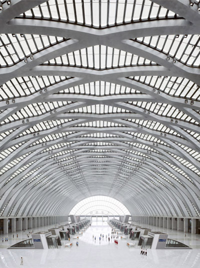 gmp architekten: tianjin west railway station