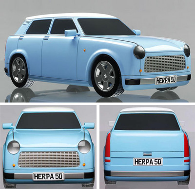 electric trabant NT   new trabi   east german green design