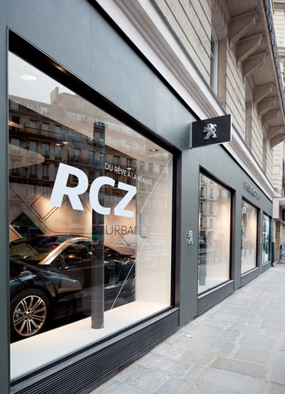 w & cie: peugeot concept store