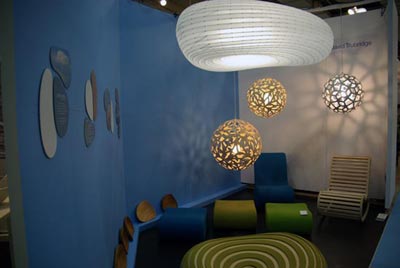 new york design week 2008: 'spiral islands' by david trubridge