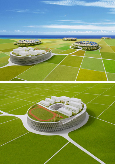 sako architects: tohoku sky village