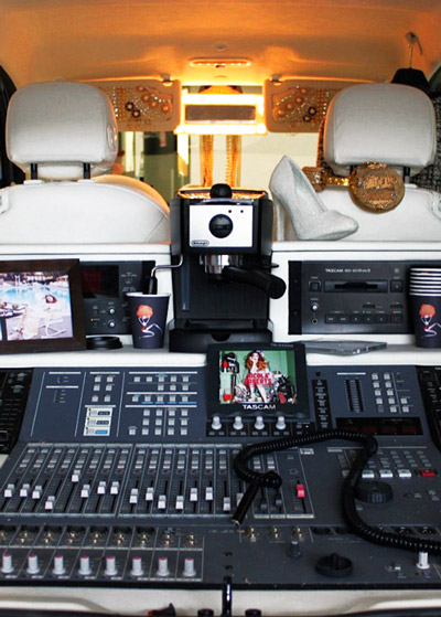 twingo 2012 car redesigned into a cabinet of curiosities