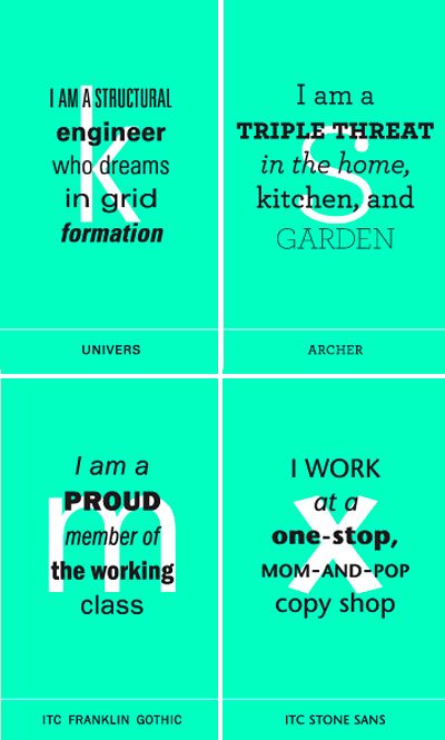 type connection typeface matchmaker