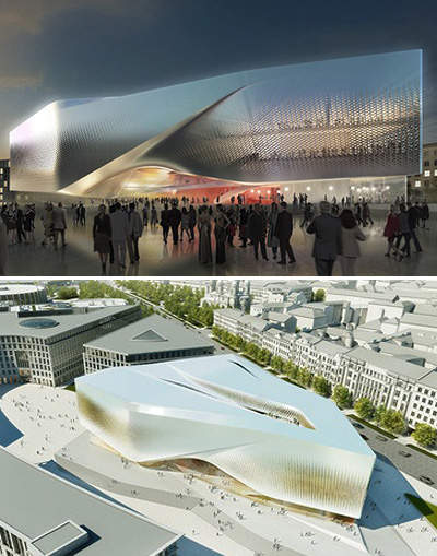 UNStudio: dance palace, st. petersburg