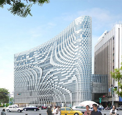 taiwan's star place department store by UNStudio realized