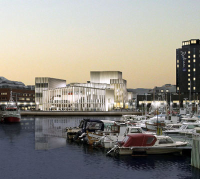 drdharchitects wins library and concert hall competition in norway