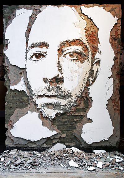 alexandre farto: subtractive wall art