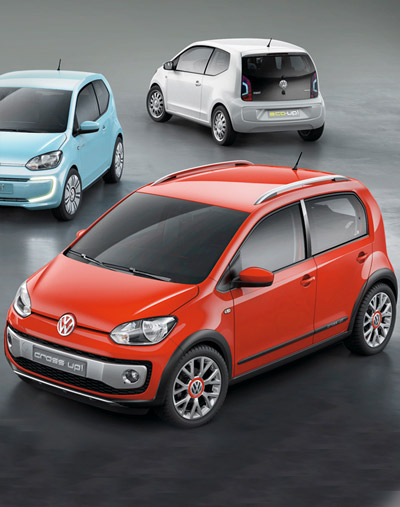 volkswagen up! and new small family concept cars