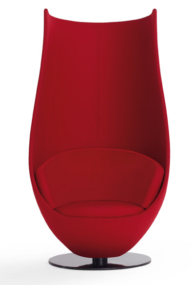marcel wanders: tulip armchair + flashback for cappellini