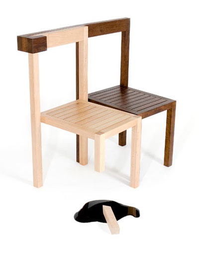 'wank' chairs by craig alun smith