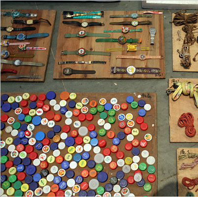 song dong: waste not exhibition at MoMA, NY